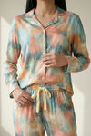 Zivame Buttersoft Knit Poly Pyjama Set - Ethereal Gr — thumbnail 7